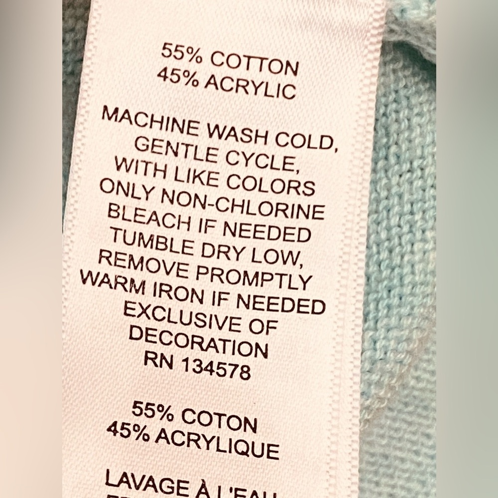 Vineyards  Vine Woman’s Size XL Pullover Embroidered Sweater Spell Out Logo - Picture 11 of 11